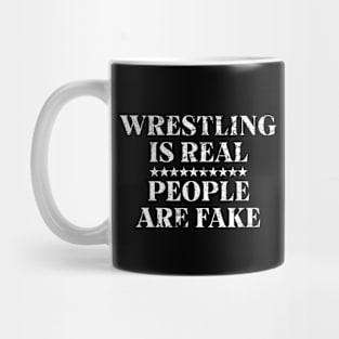 Wrestling Mug